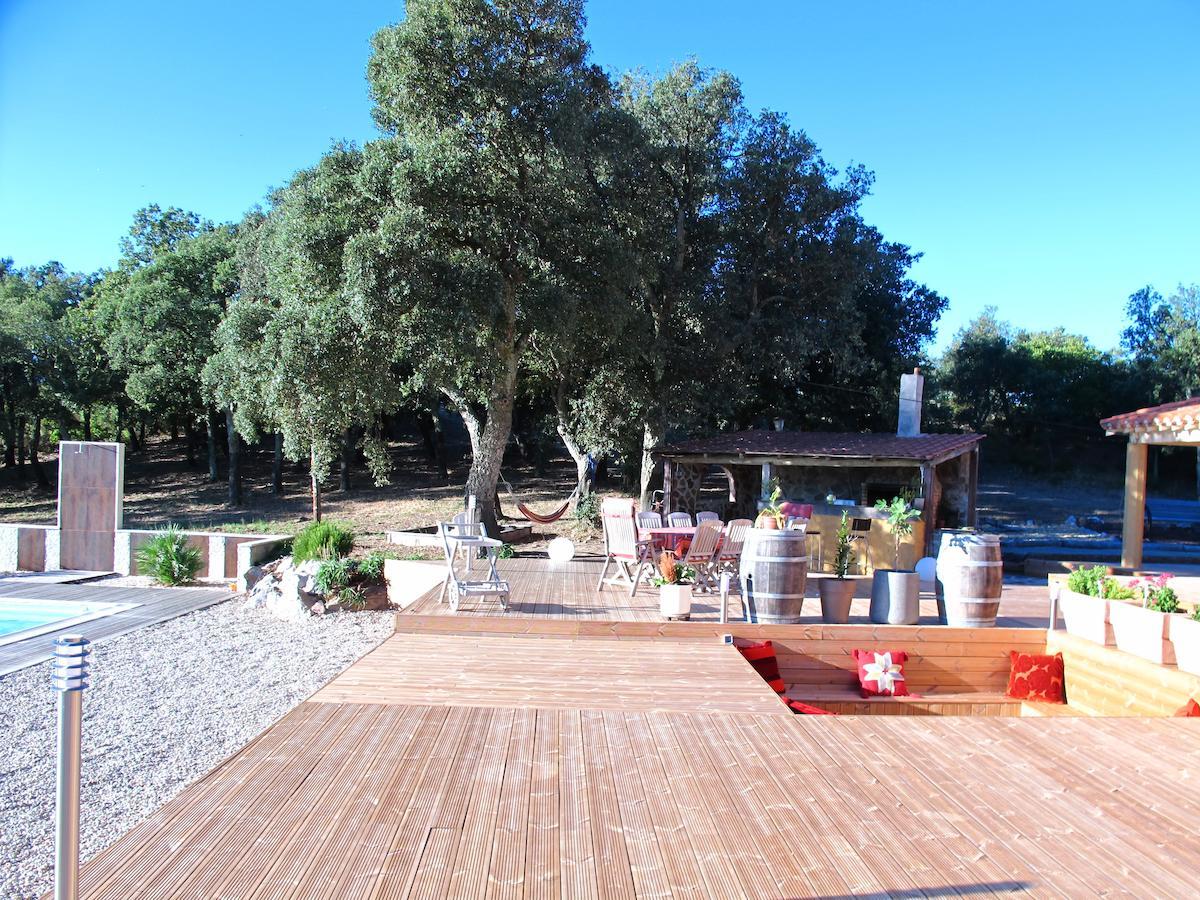 Mas La Marchette Bed & Breakfast Ceret Exterior photo